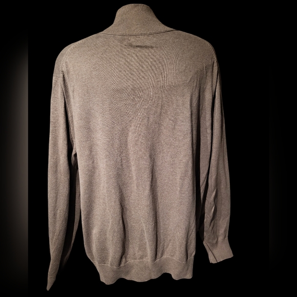 Argyle cotton zip sweater - Picture 2 of 4